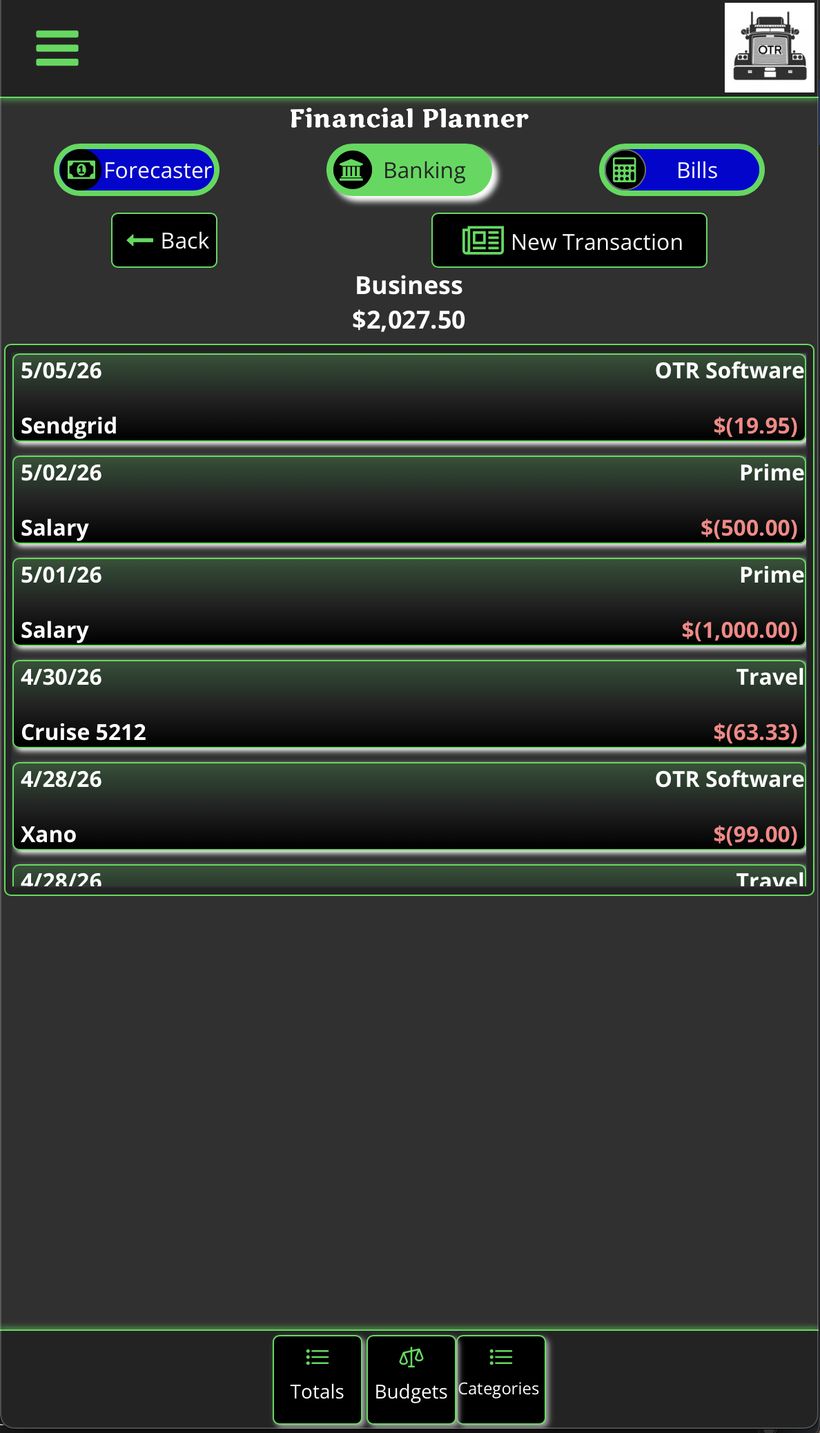 Transaction ledger