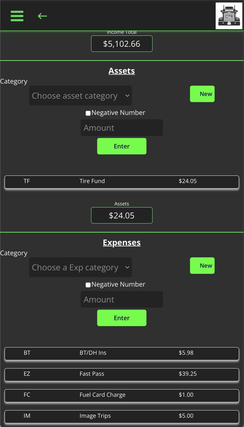 Edit settlement expenses